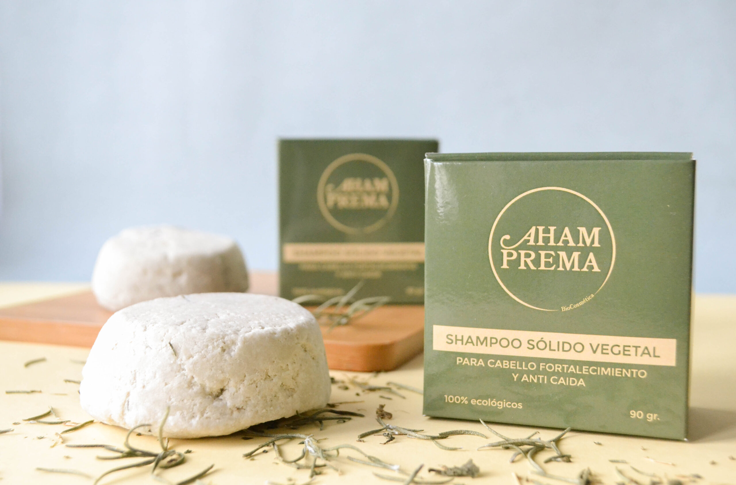 Shampoo sólido vegetal