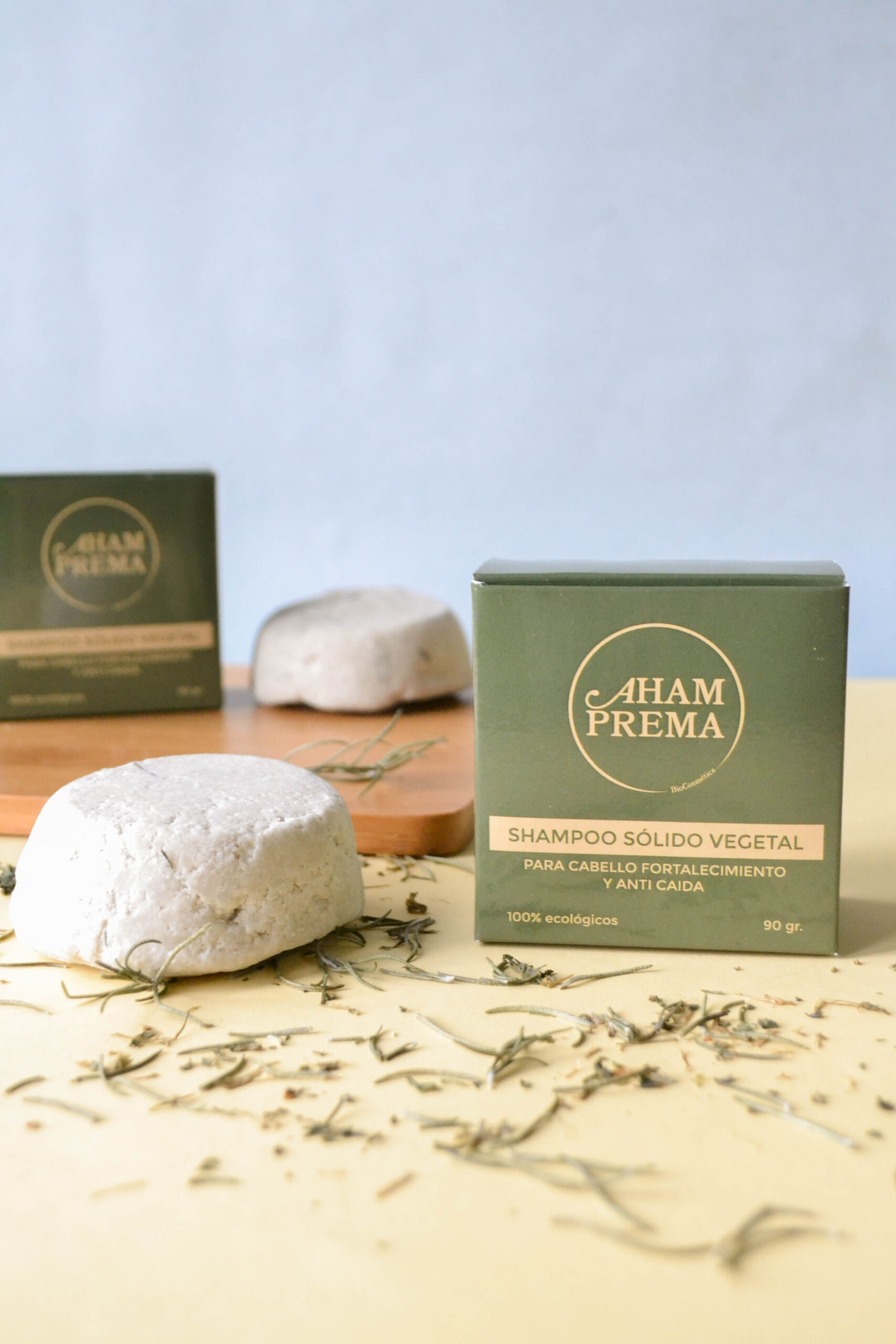 Shampoo sólido vegetal
