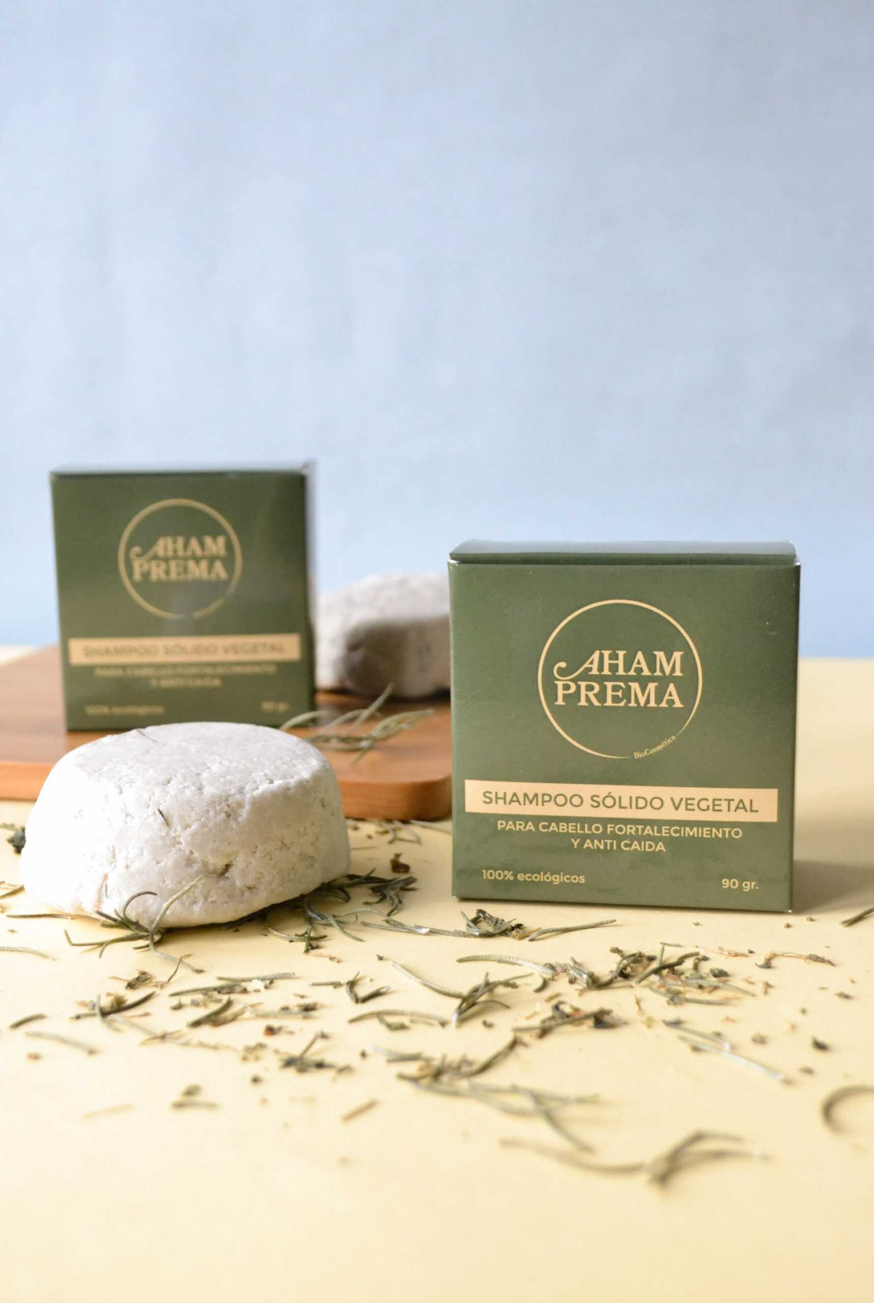 Shampoo sólido vegetal