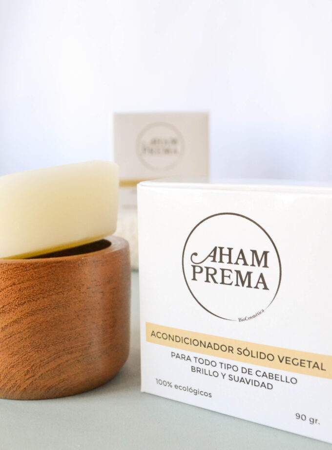 Acondicionador sólido vegetal